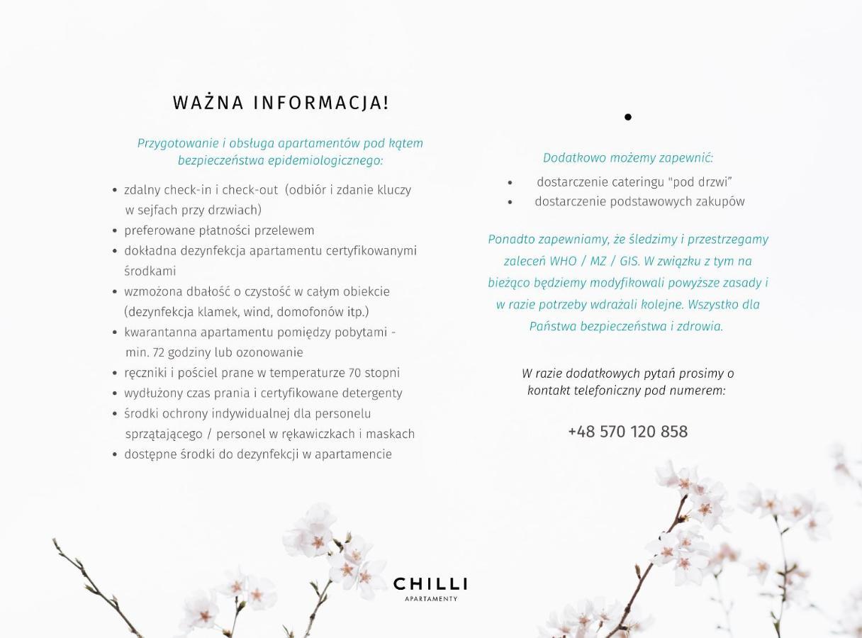 Chilliapartamenty - Blizej Morza - Vanilia Kołobrzeg Esterno foto